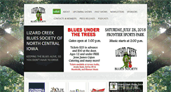 Desktop Screenshot of lizardcreekblues.org